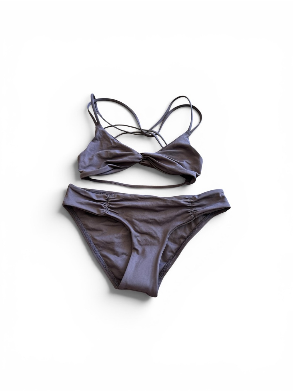 NWOT L*Space Hartley Monique bikini set grey